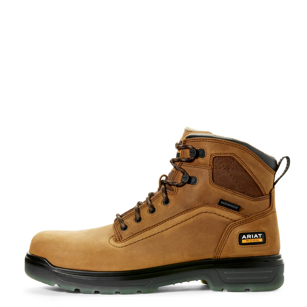 TURBO 6-INCH H2O WORK BOOT - 200-Brown | Ariat 10032608 - Image 2