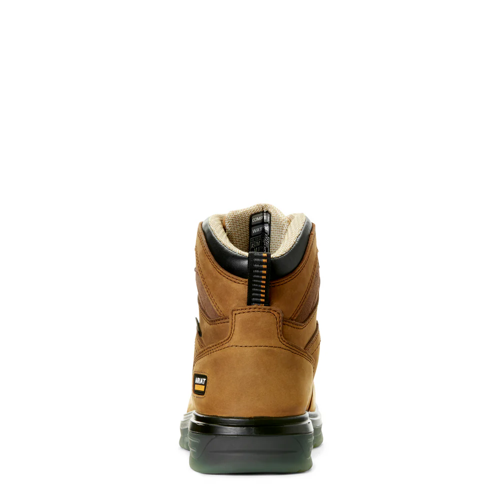 TURBO 6-INCH H2O WORK BOOT - 200-Brown | Ariat 10032608 - Image 3