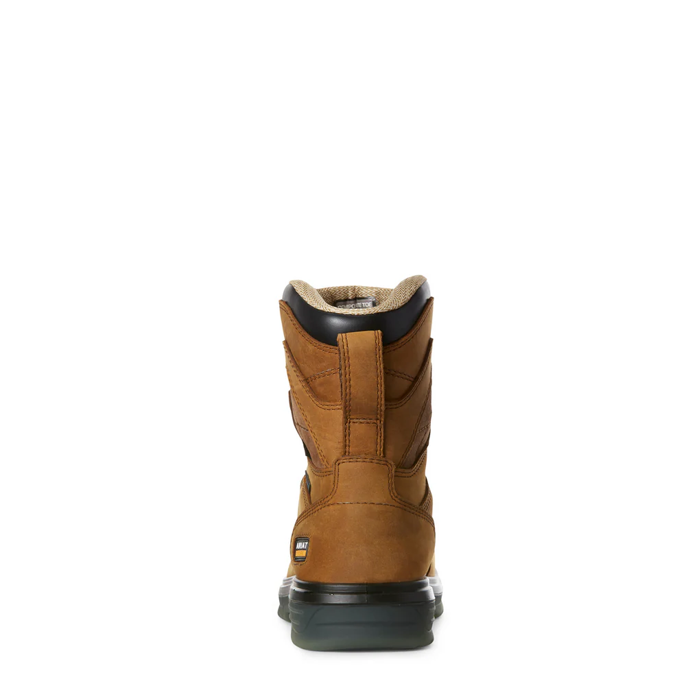 TURBO 8-INCH H2O CARBON TOE BOOT - 200-Brown | Ariat 10027326 - Image 3
