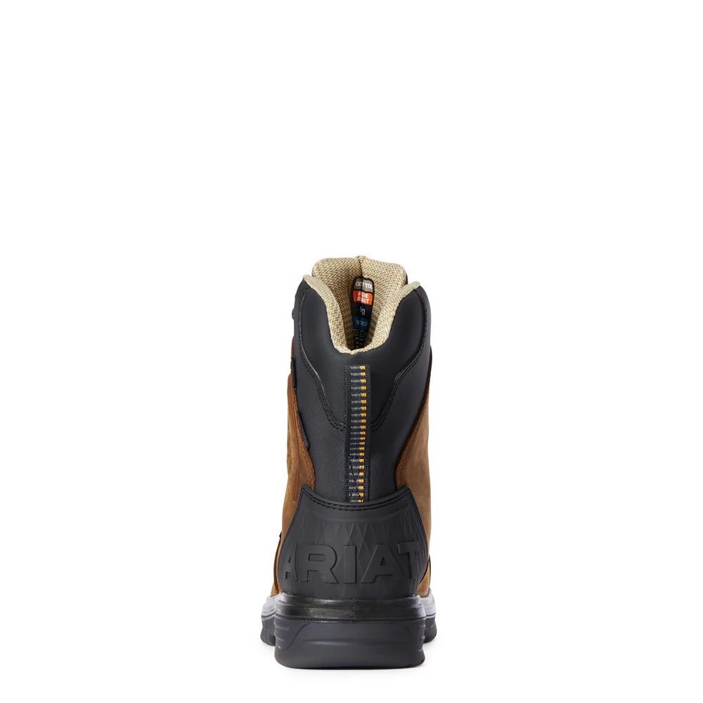 TURBO OUTLAW 8-INCH CSA H2O INSULATED COMPOSITE TOE BOOT - 201-Dark Brown | Ariat 10033997 - Image 2