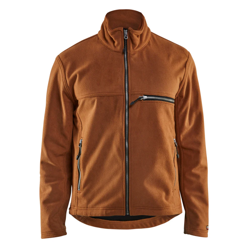 TWO FISTED STORM FLEECE JACKET - 7500-Brown | Blaklader 48562525