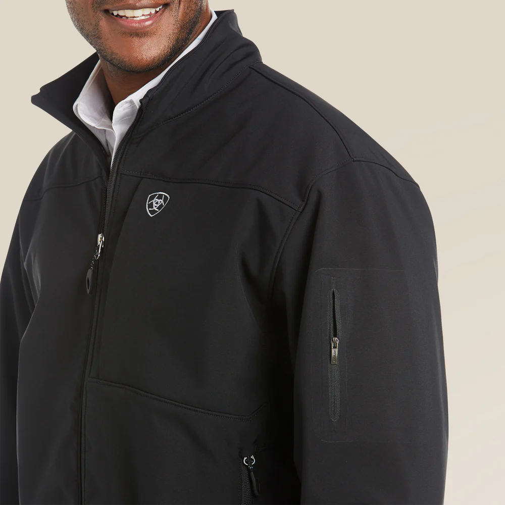 Vernon 2.0 Softshell Jacket - 001-Black | Ariat 10023329 - Image 3
