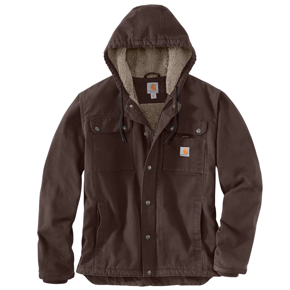 WASHED DUCK BARTLETT JACKET - DKB-Dark Brown | Carhartt 103826 - Image 2