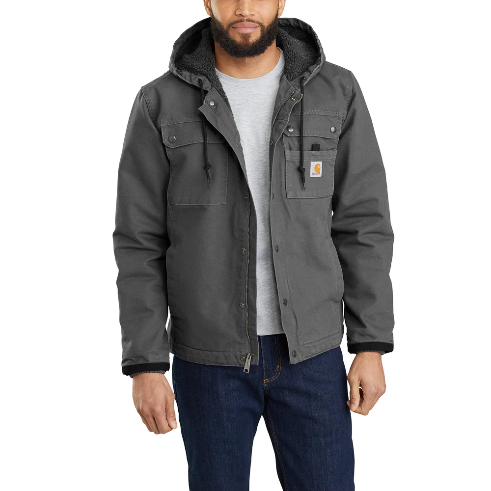 WASHED DUCK BARTLETT JACKET - GVL-Gravel | Carhartt 103826