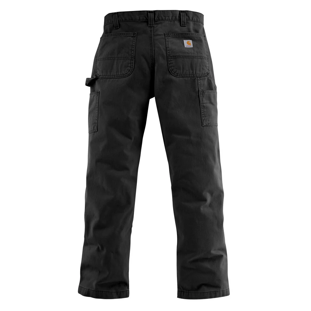WASHED TWILL DUNGAREE - BLK-Black | Carhartt B324 - Image 2