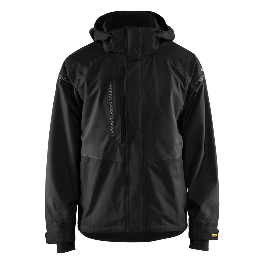 WATERPROOF SHELL JACKET - 9900-Black | Blaklader 47971987