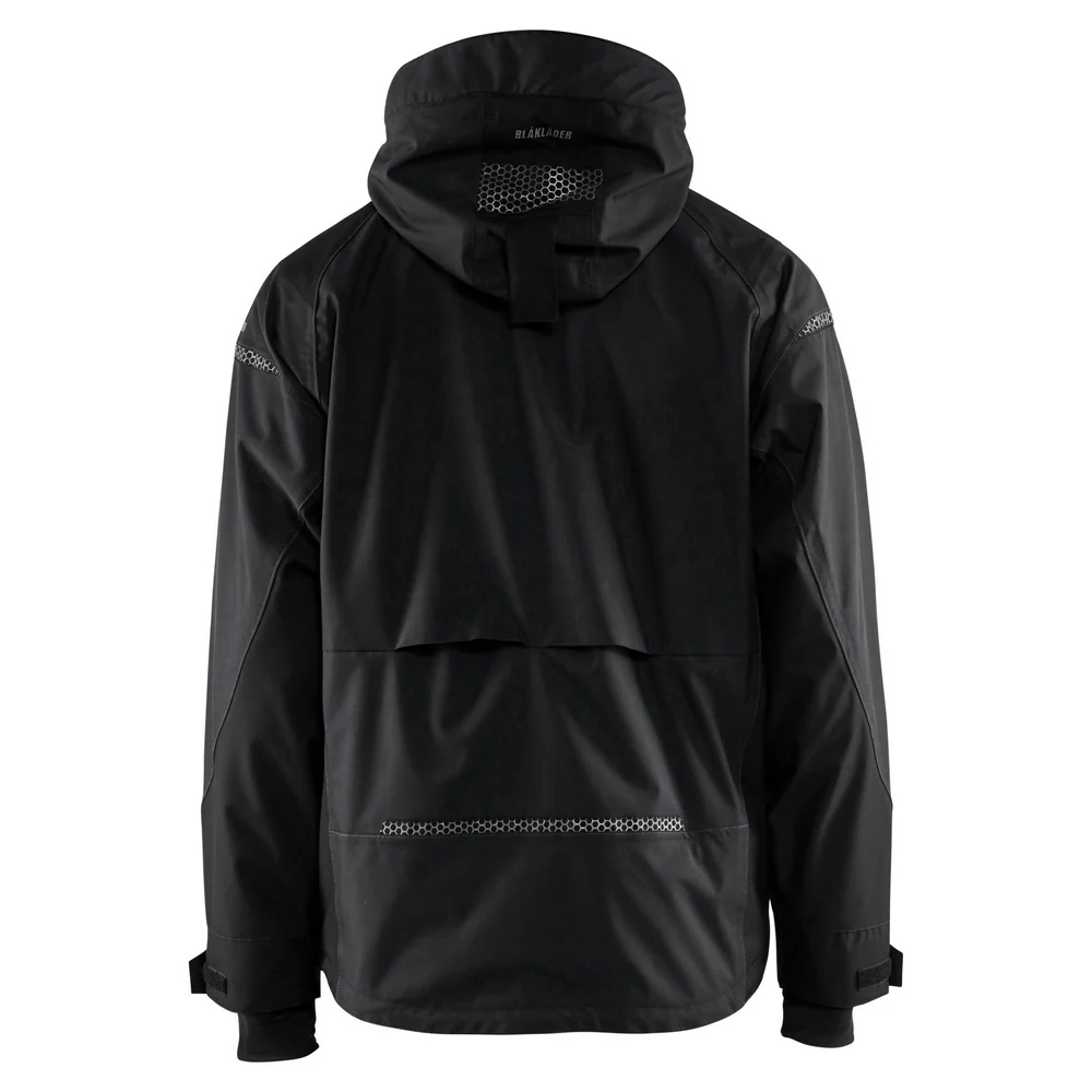 WATERPROOF SHELL JACKET - 9900-Black | Blaklader 47971987 - Image 2