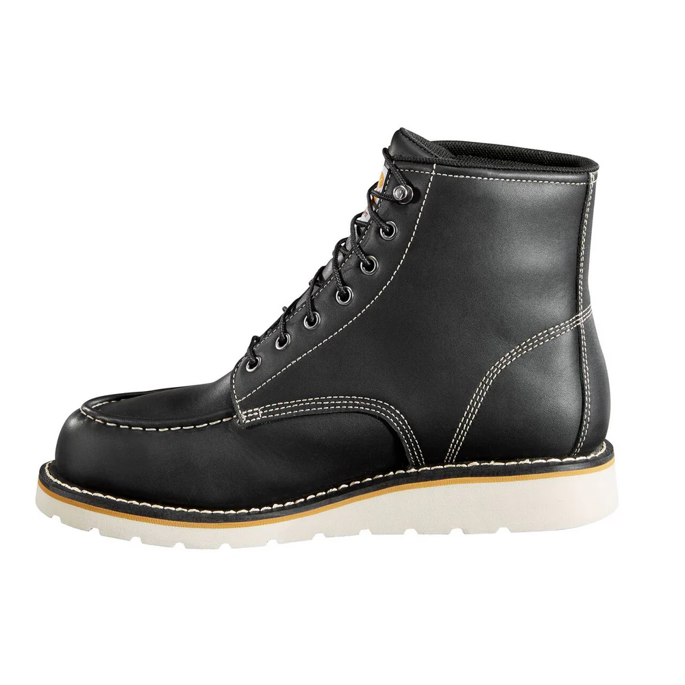 WEDGE 6-INCH MOC TOE WORK BOOT - BLK-Black | Carhartt CMW6191 - Image 3