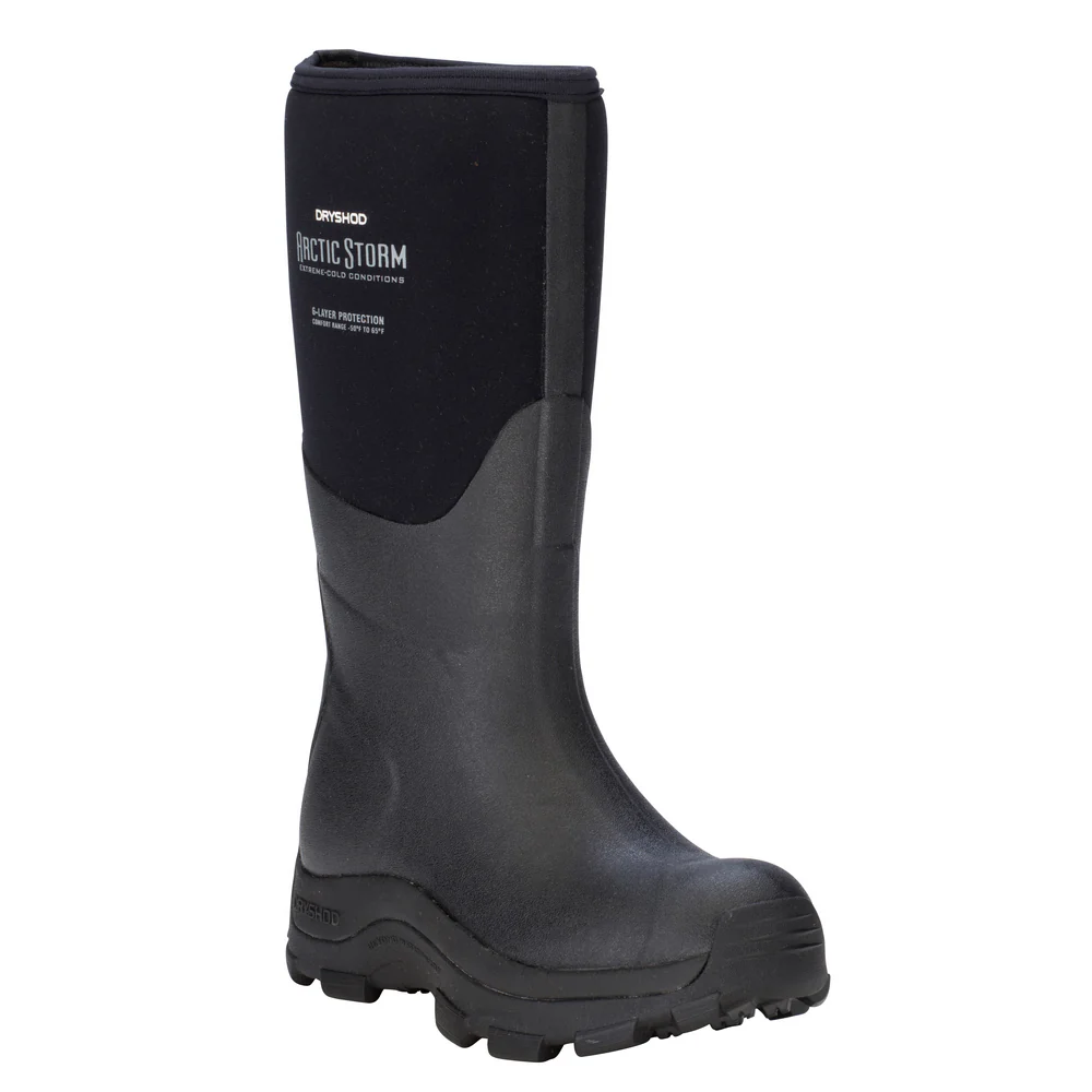 WOMEN'S ARCTIC STORM BOOT - BK-Black &amp; Grey | Dryshod ARSWHBK - Image 3