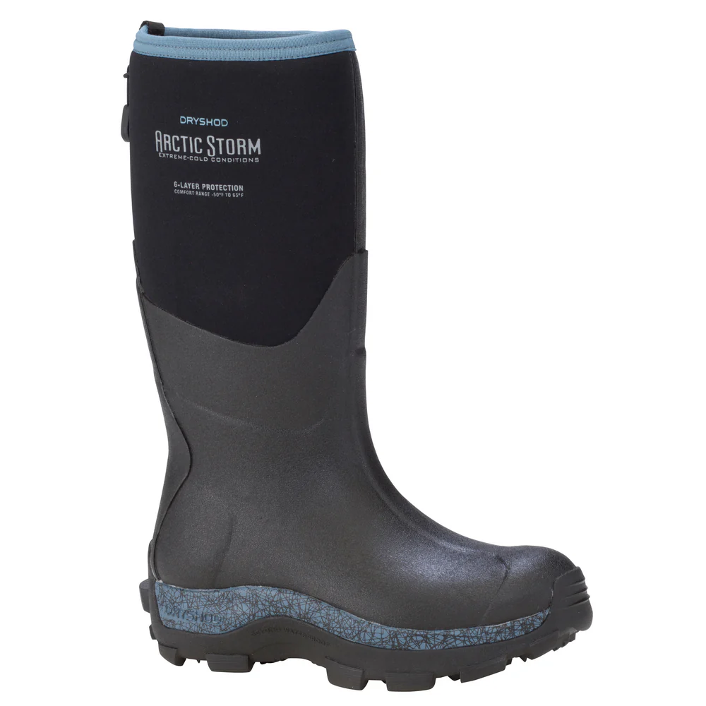 WOMEN'S ARCTIC STORM WINTER BOOT - BL-Black &amp; Blue | Dryshod ARSWHBL - Image 3