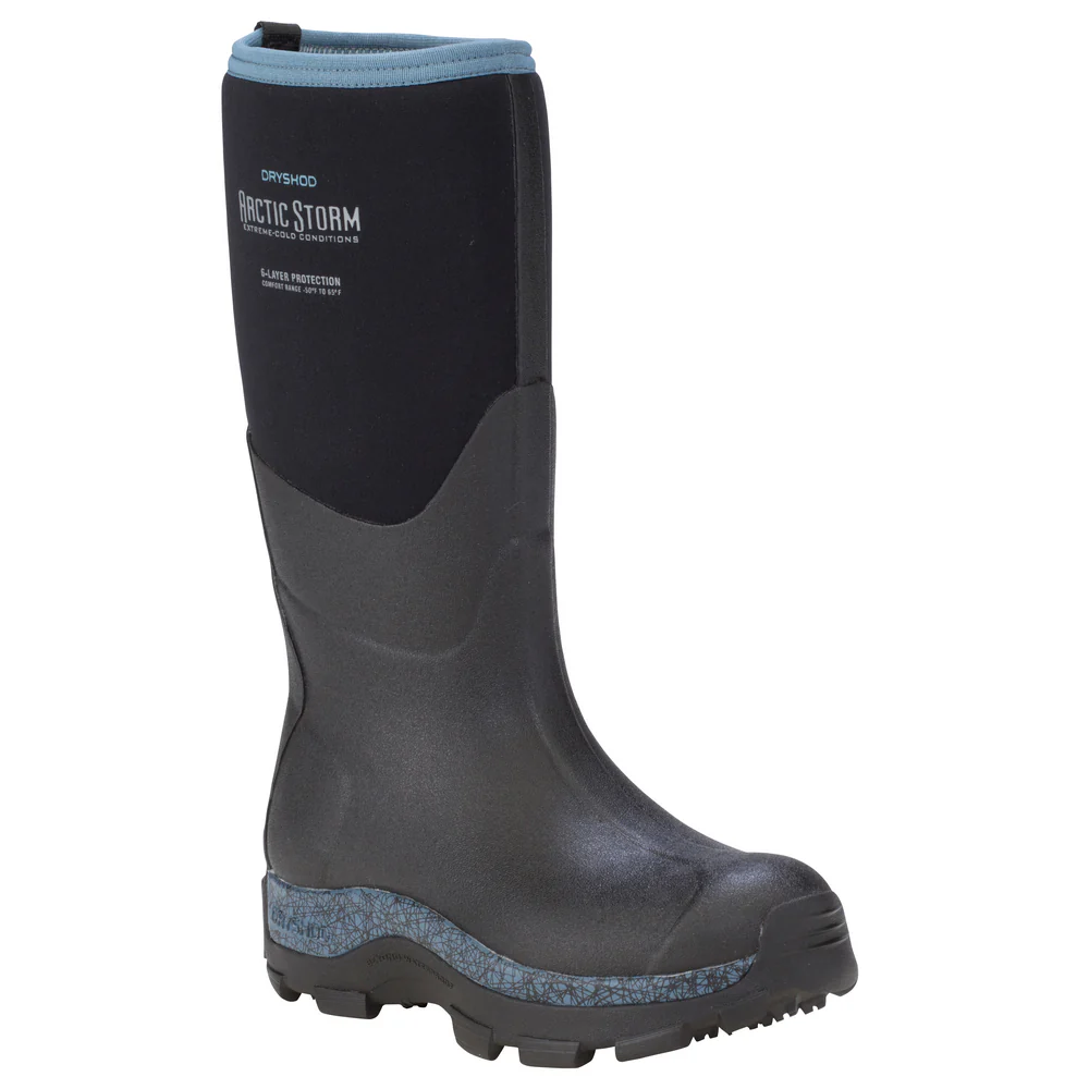WOMEN'S ARCTIC STORM WINTER BOOT - BL-Black &amp; Blue | Dryshod ARSWHBL - Image 4