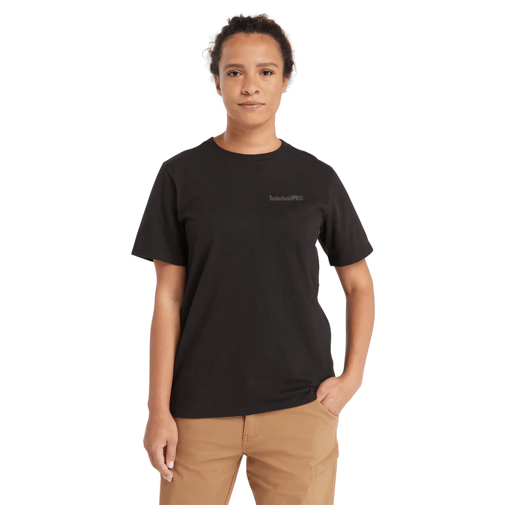 Women's Core T-Shirt - 001-Black | Timberland PRO® TB0A6D7X - Image 6