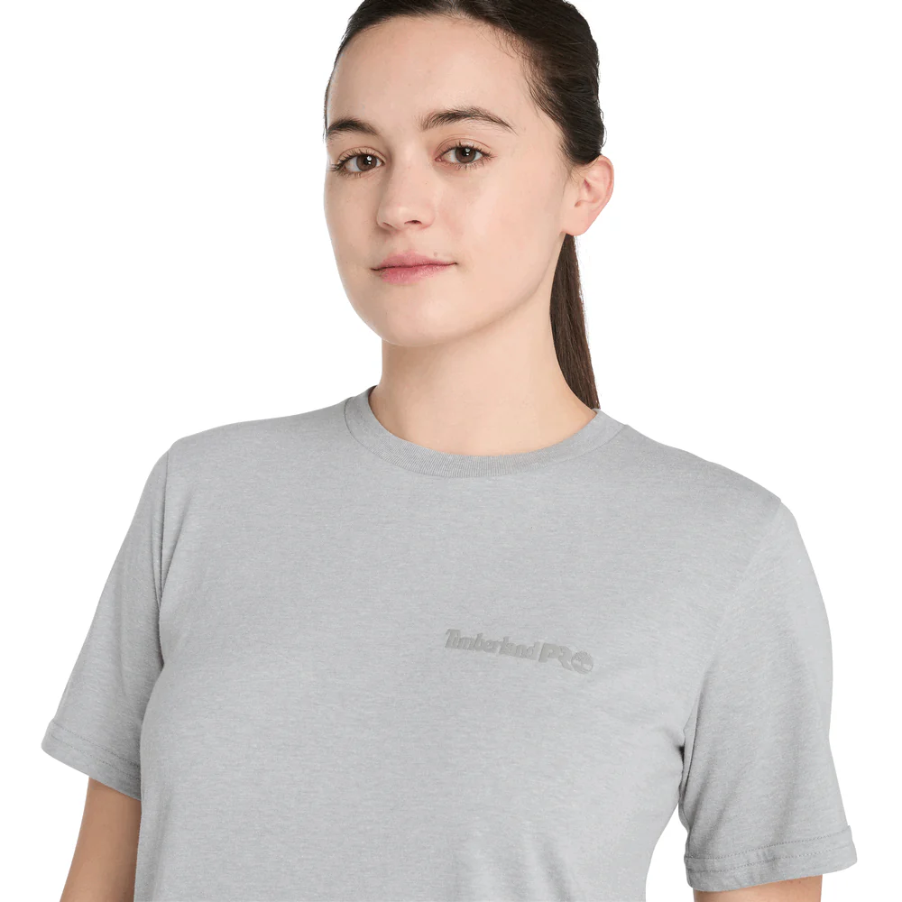 Women's Core T-Shirt  - 052-Medium Grey Heather| Timberland PRO® TB0A6D7X - Image 3