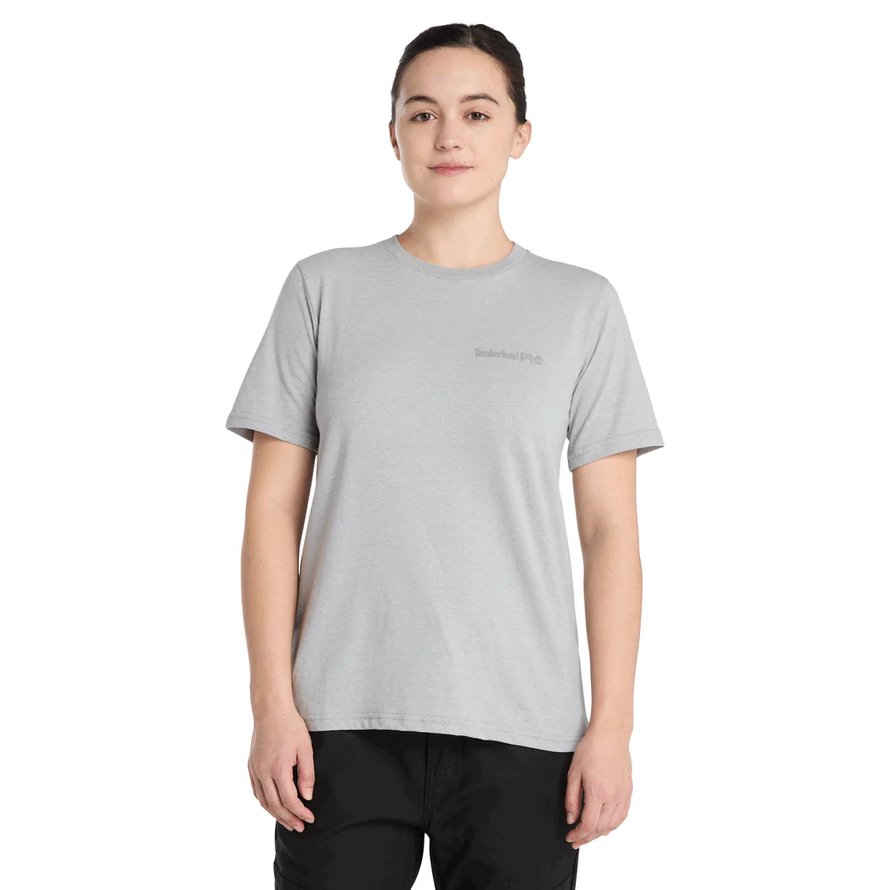 Women's Core T-Shirt  - 052-Medium Grey Heather| Timberland PRO® TB0A6D7X - Image 6