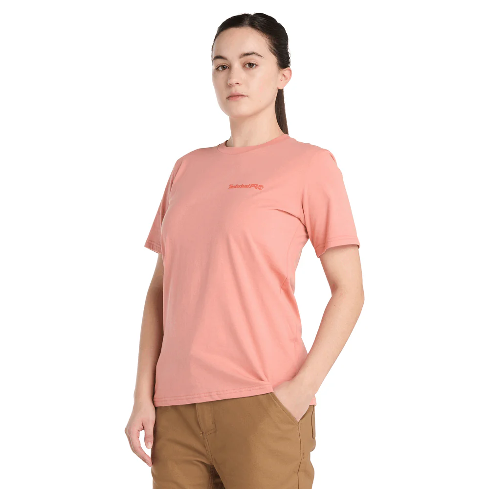 Women's Core T-Shirt - 831-Terra Cotta | Timberland PRO® TB0A6D7X - Image 6