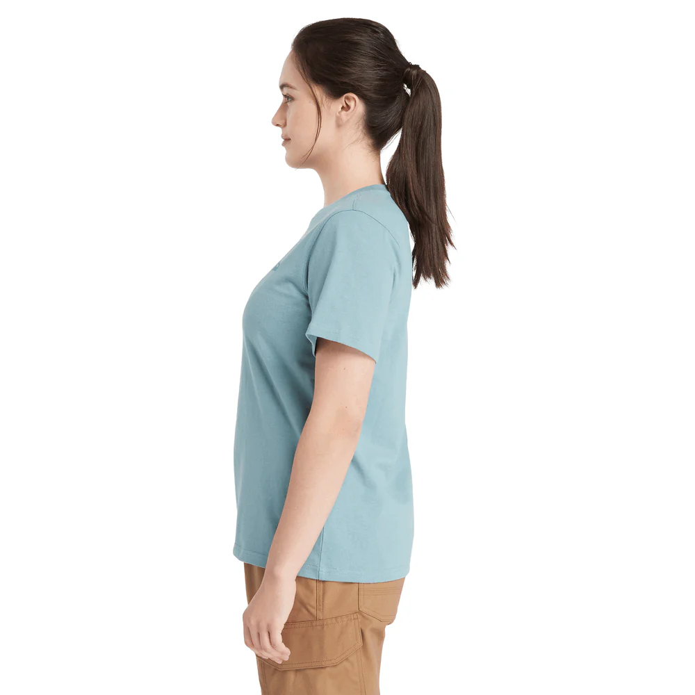 Women's Core T-Shirt - DR5-Smoke Blue | Timberland PRO® TB0A6D7X - Image 4