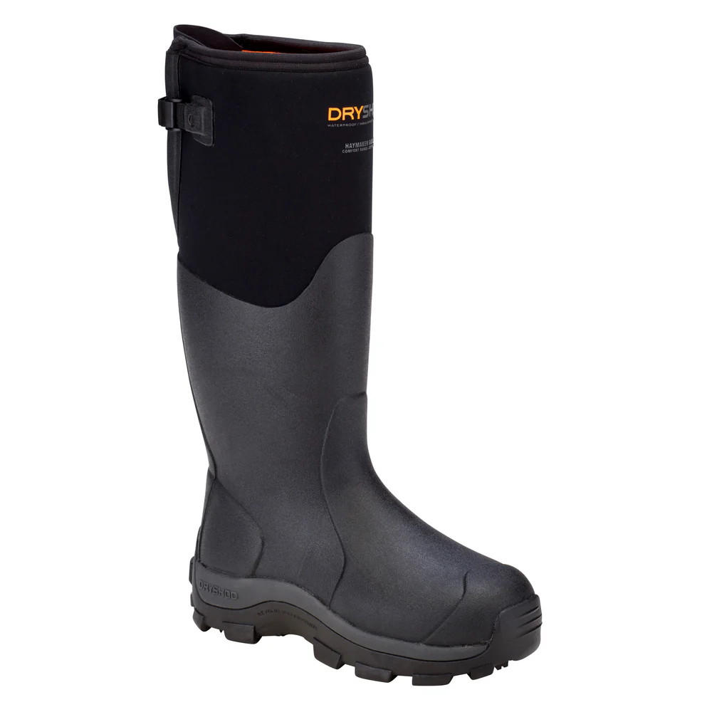 WOMEN'S HAYMAKER GUSSET BOOT - BK-Black | Dryshod HAYGWHBK - Image 3
