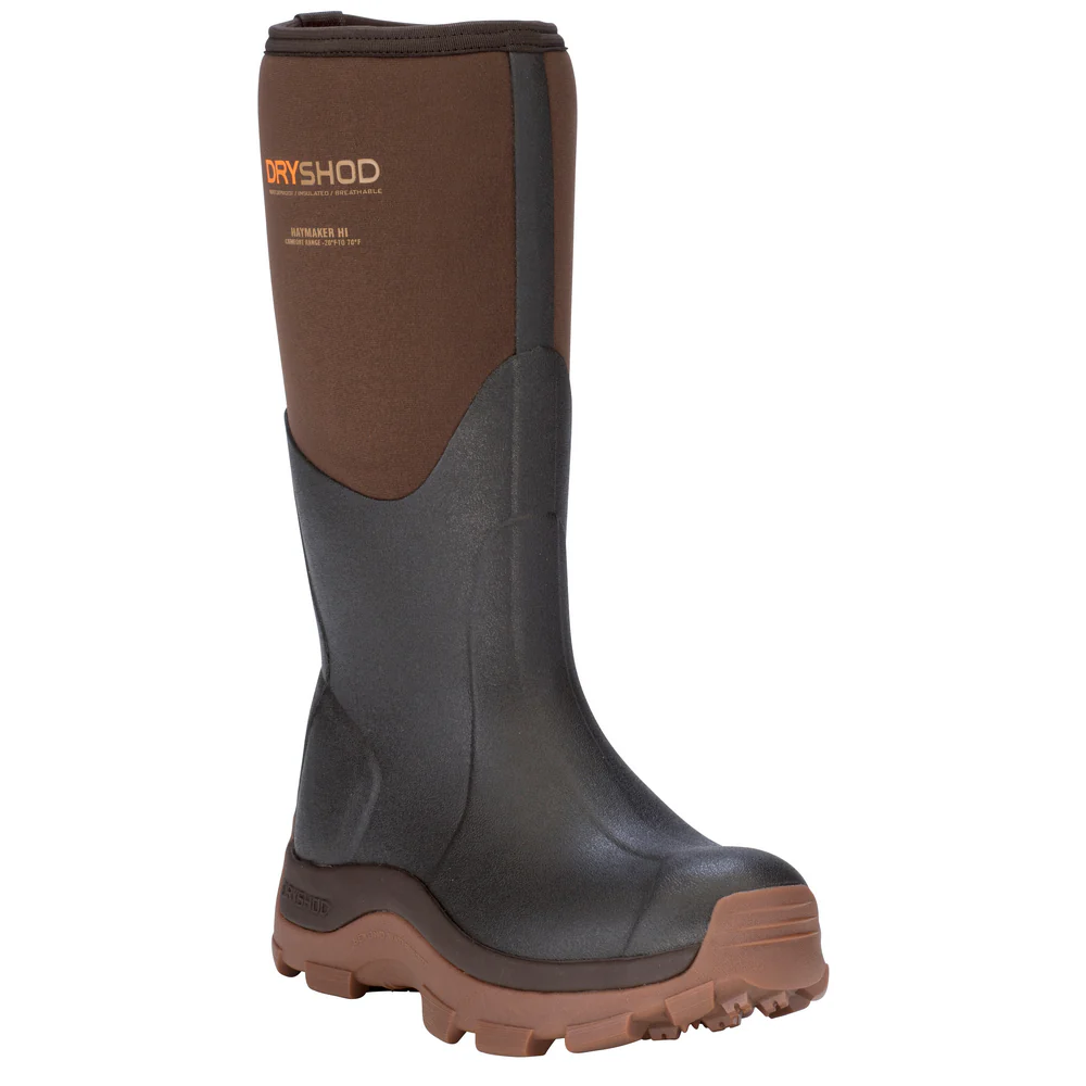WOMEN'S HAYMAKER HI BOOT - BR-Brown | Dryshod HAYWHBR - Image 3