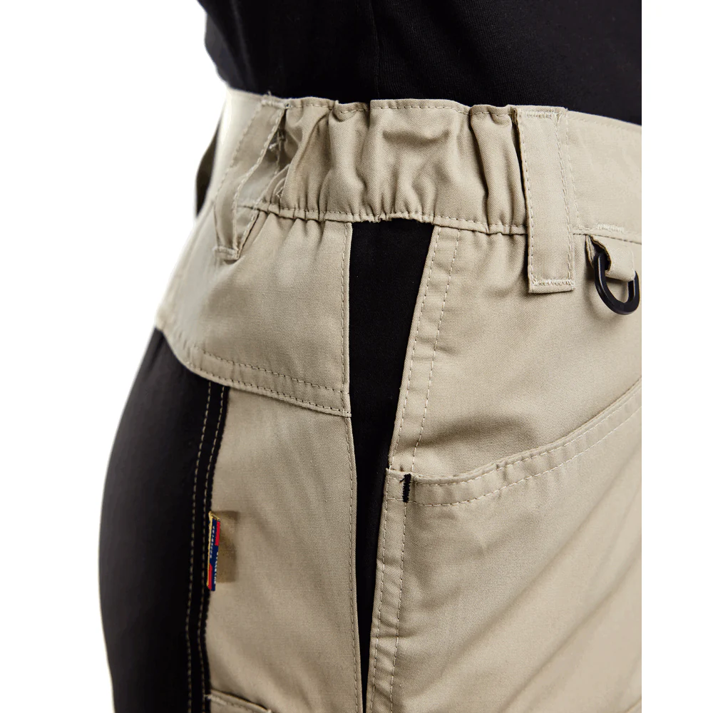 Women'S Service Stretch Pants - 2799-Stone/Black | Blaklader 71531845 - Image 8