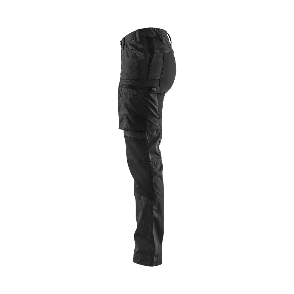 Women'S Service Stretch Pants - 9900-Black | Blaklader 71531845 - Image 4