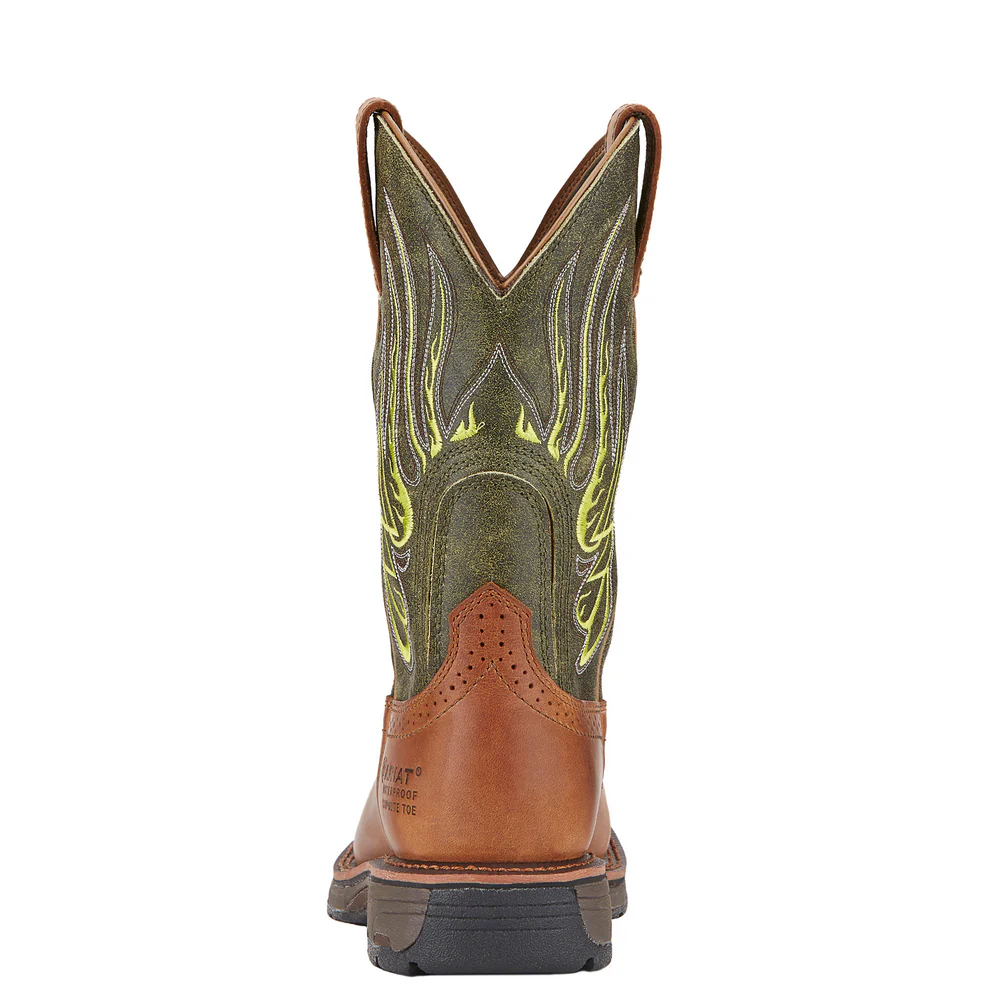 WORKHOG MESTENO COMPOSITE TOE WATERPROOF BOOT - 200-Brown | Ariat 10015400 - Image 3