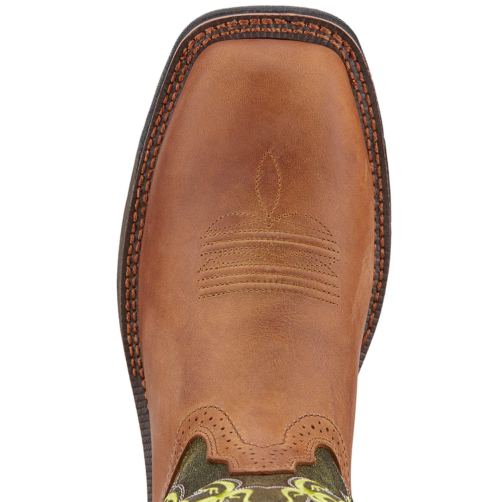 WORKHOG MESTENO COMPOSITE TOE WATERPROOF BOOT - 200-Brown | Ariat 10015400 - Image 4