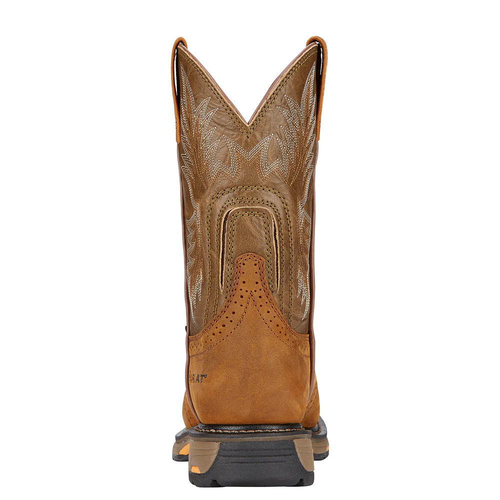 WORKHOG PULL-ON WORK BOOT - 200-Brown | Ariat 10001188 - Image 3