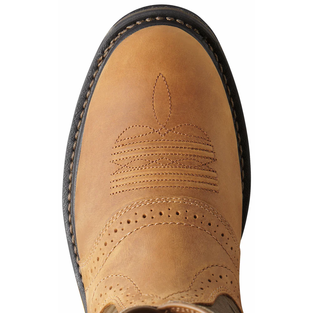 WORKHOG WATERPROOF COMPOSITE TOE LEATHER BOOT - 200-Brown | Ariat 10008635 - Image 3