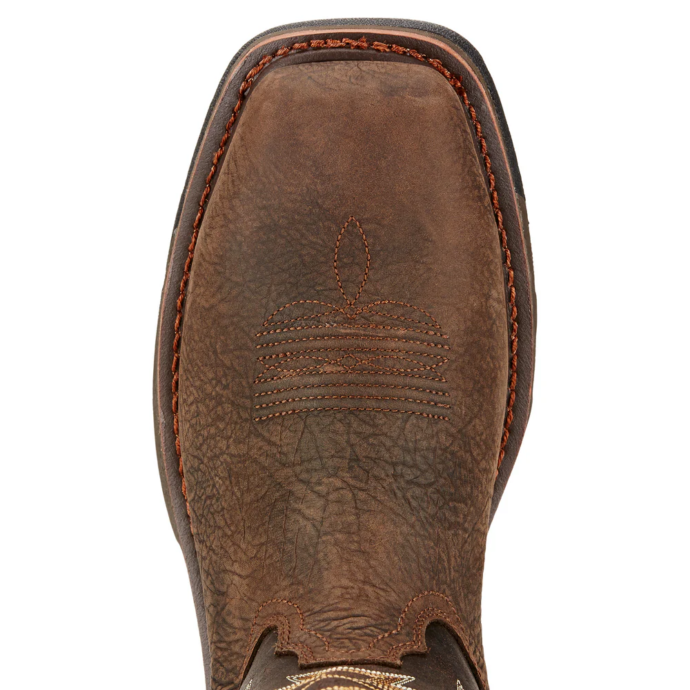 WORKHOG WIDE SQUARE COMPOSITE TOE H2O BOOT - 200-Brown | Ariat 10017420 - Image 4