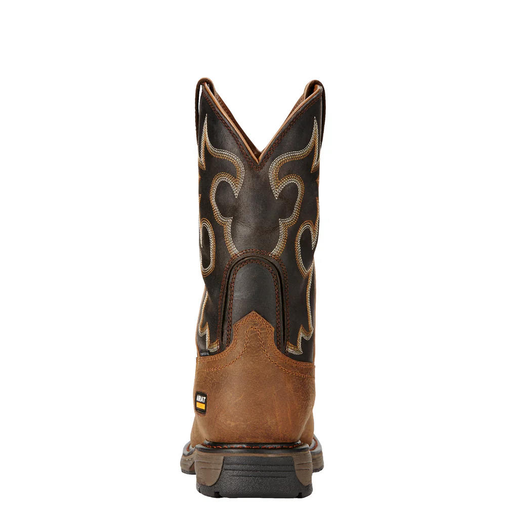 WORKHOG WIDE SQUARE COMPOSITE TOE WATERPROOF INSULATED BOOT - 200-Brown | Ariat 10018555 - Image 3