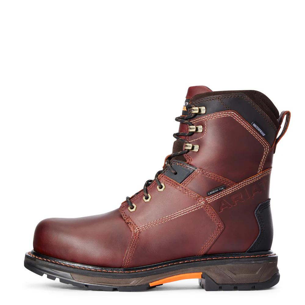 WORKHOG XT 8-INCH WATERPROOF CARBON TOE BOOT - 200-Brown | Ariat 10029507 - Image 2