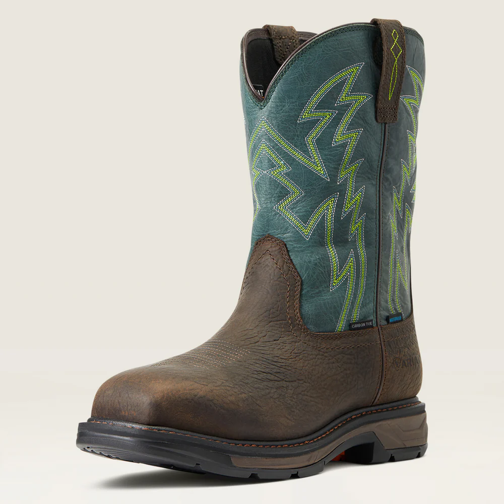 Workhog Xt Boa Waterproof Carbon Toe Work Boot - 200-Bruin Brown | Ariat 10038924