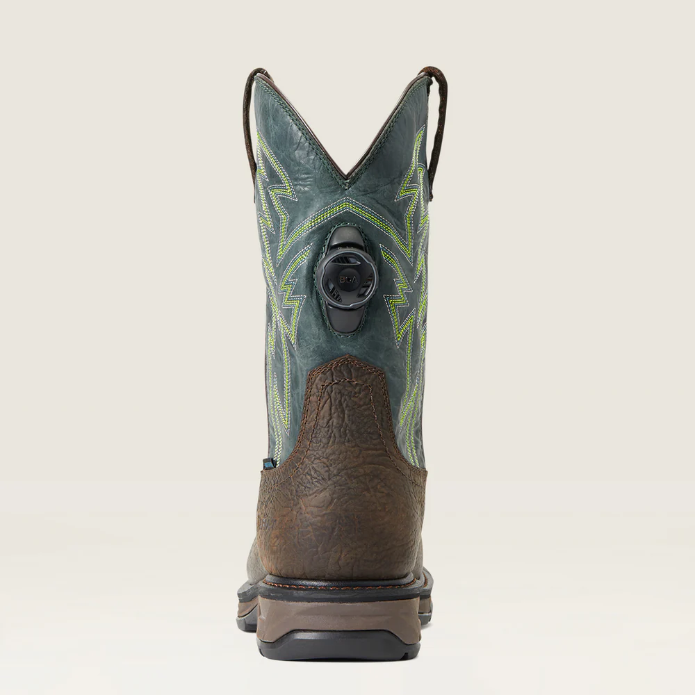Workhog Xt Boa Waterproof Carbon Toe Work Boot - 200-Bruin Brown | Ariat 10038924 - Image 3