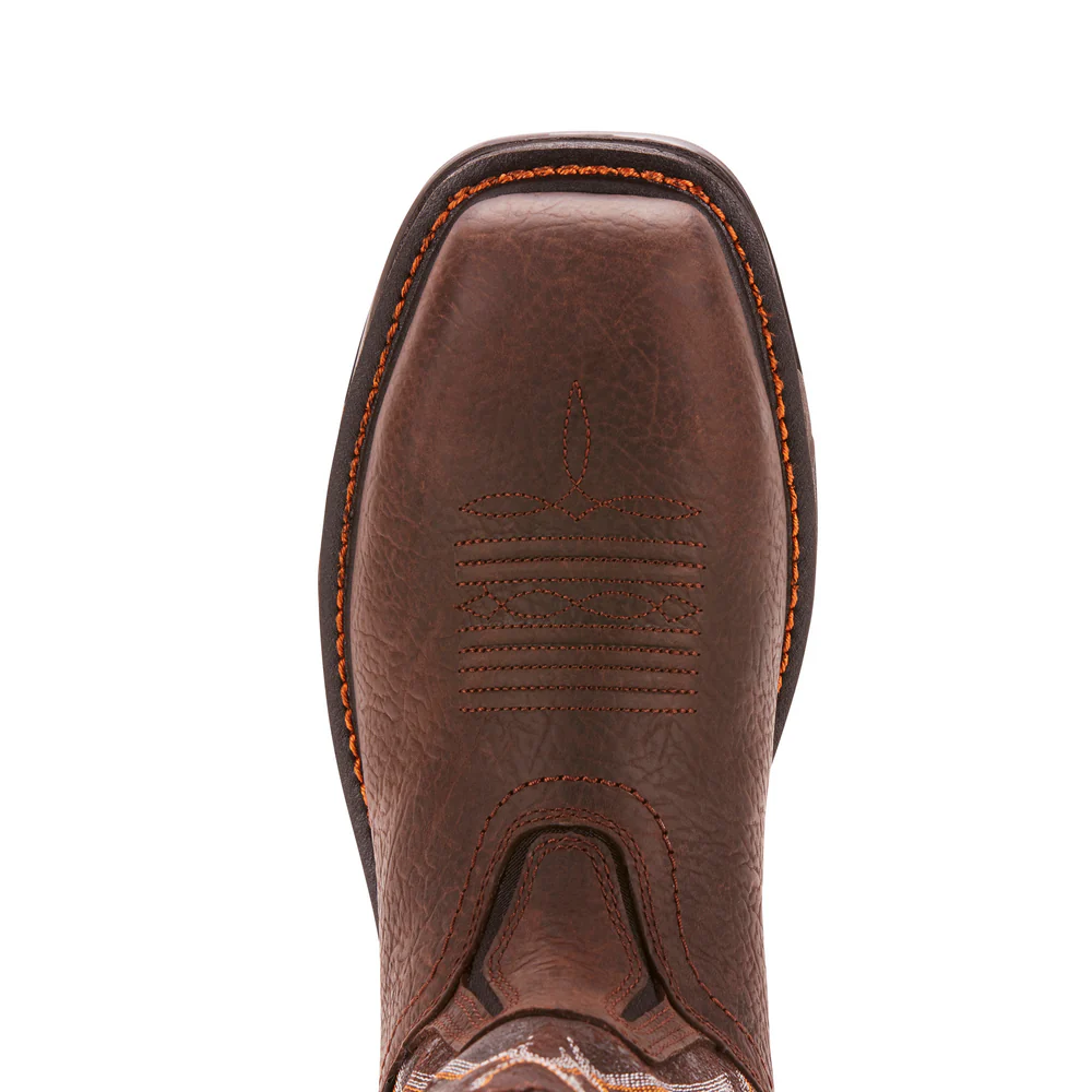 WORKHOG XT DARE CARBON TOE WORK BOOT - 200-Brown | Ariat 10024952 - Image 4
