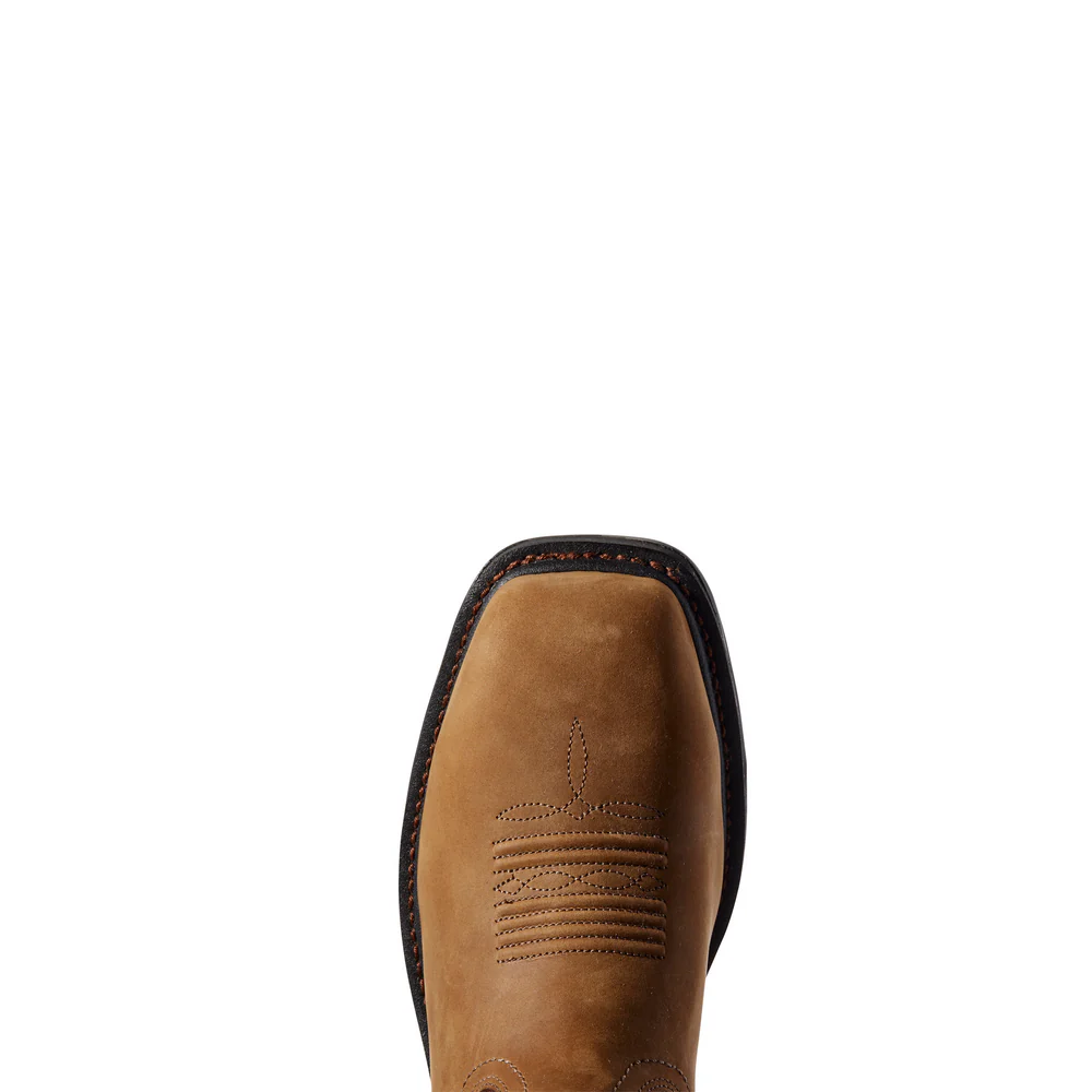 WORKHOG XT SQUARE CARBON TOE WATERPROOF BOOT - 200-Brown | Ariat 10031483 - Image 4