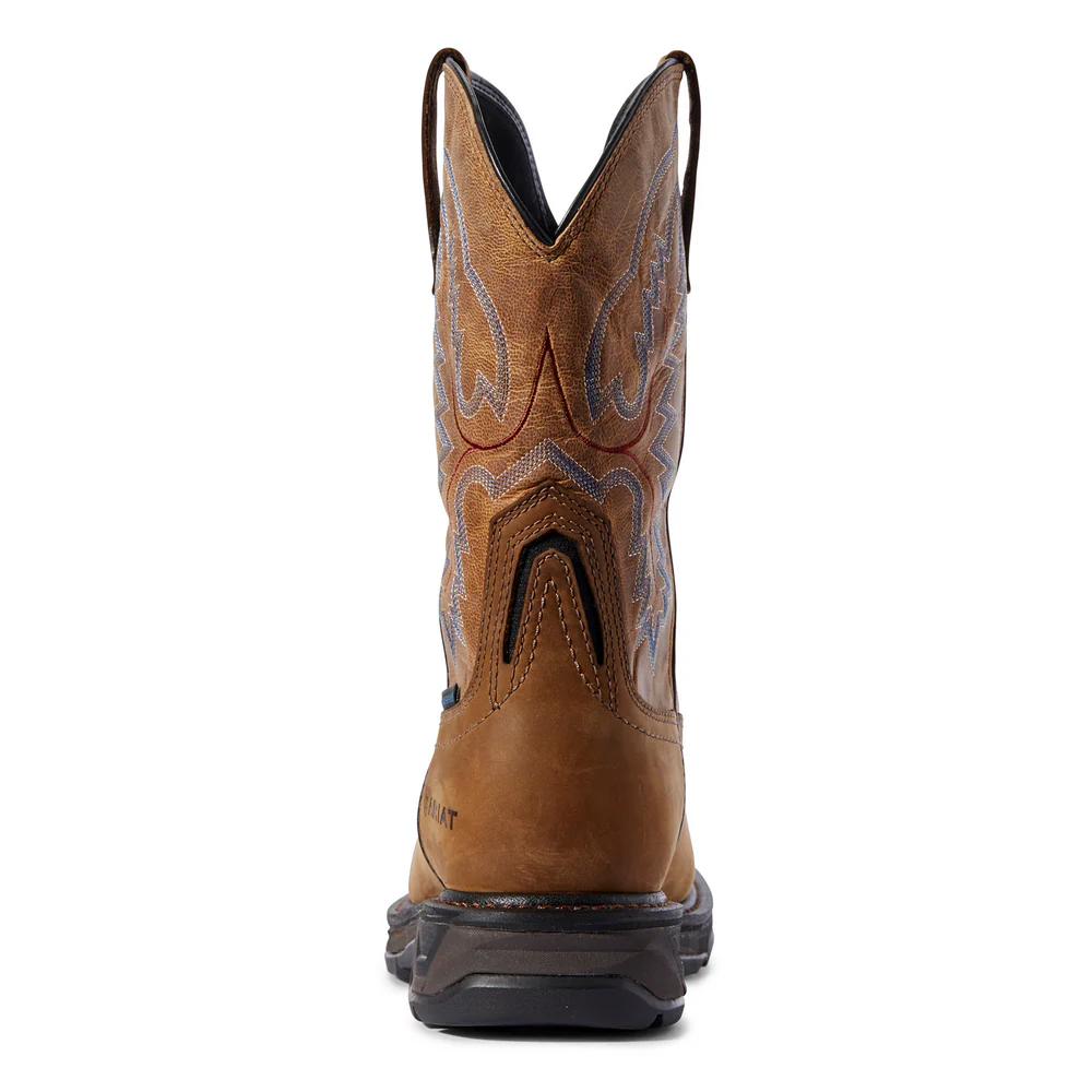 WORKHOG XT SQUARE TOE WATERPROOF BOOT - 200-Brown | Ariat 10031474 - Image 3