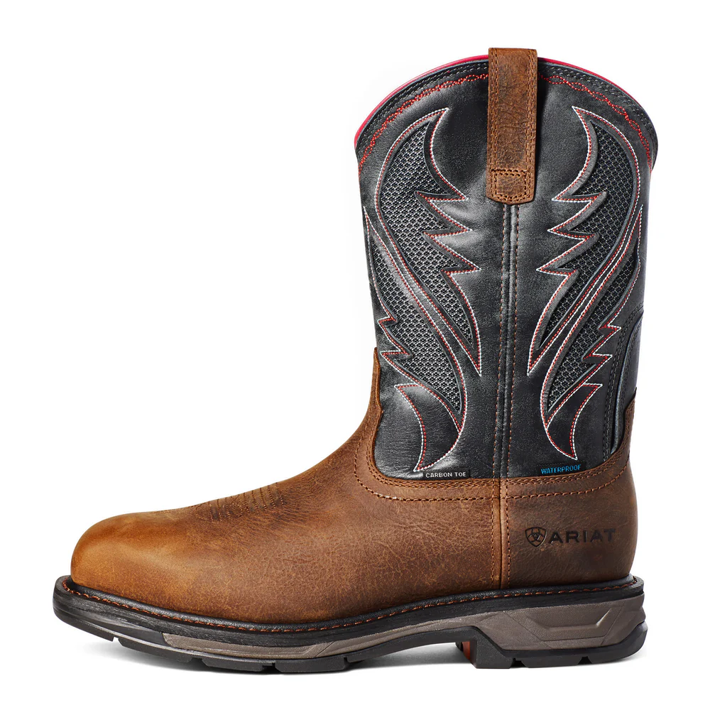 WORKHOG XT VENTTEK COMPOSITE TOE H2O BOOT - 200-Brown | Ariat 10036005 - Image 2